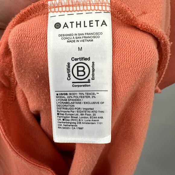 ATHLETA Balance Short Sleeve V Neck Romper 534775 // M - Picture 8 of 12